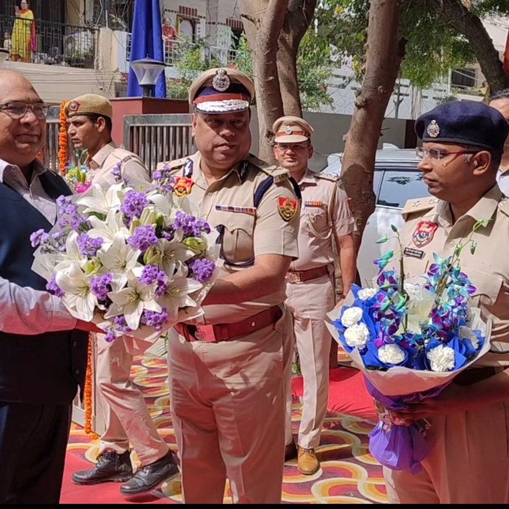 DGP की अपराधियों को चेतावनी-गन का जवान गन से मिलेगा:गुरुग्राम-पंचकूला में एंटी-टेररिस्ट स्क्वॉड बनाएं, नए थाने का उद्घाटन करने पहुंचे थे