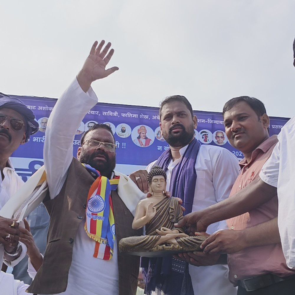 स्वामी प्रसाद बोले- संविधान-लोकतंत्र की रक्षा प्राथमिकता:यूपी बचाओ, भाजपा हटाओ के नारे के साथ चुनाव लड़ेंगे; तीसरा मोर्चा बनाने की भी बात कही