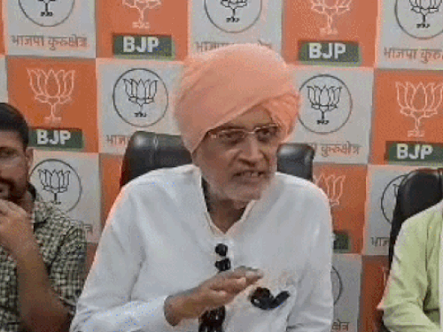कृषि मंत्री की जल्दबाजी में धान नहीं काटने की सलाह:कुरुक्षेत्र में राणा बोले- मंडी में लाएं पकी फसल; 17 से 17 अक्टूबर चलेगा सेवा संकल्प