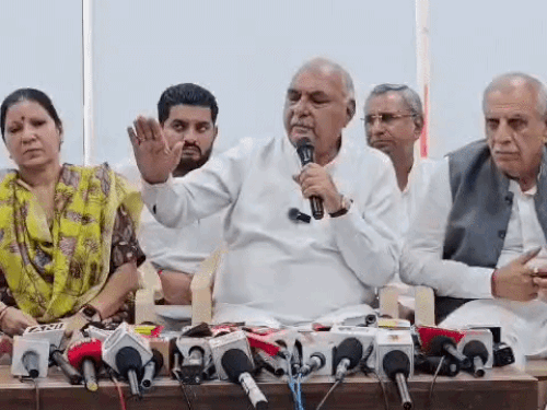 विधानसभा सत्र के बाद भड़के भूपेंद्र हुड्डा:बोले-सदन में झूठ परोसा गया, 50 साल के करियर में ऐसा अलोकतांत्रिक रवैया कभी नहीं देखा