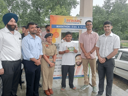 रेवाड़ी में आज 91 हजार लोग लगाएंगे दौड़:नशामुक्ति मैराथन का CM नायब सैनी करेंगे आगाज; मौसम और राव इंद्रजीत पर नजर