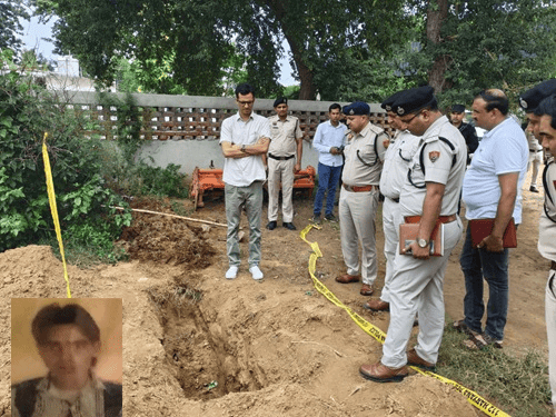 रेवाड़ी के निषार हत्याकांड में आज हो सकता है खुलासा:चोरी के शक में हुई हत्या; डेयरी की जमीन खोदकर निकाला था शव