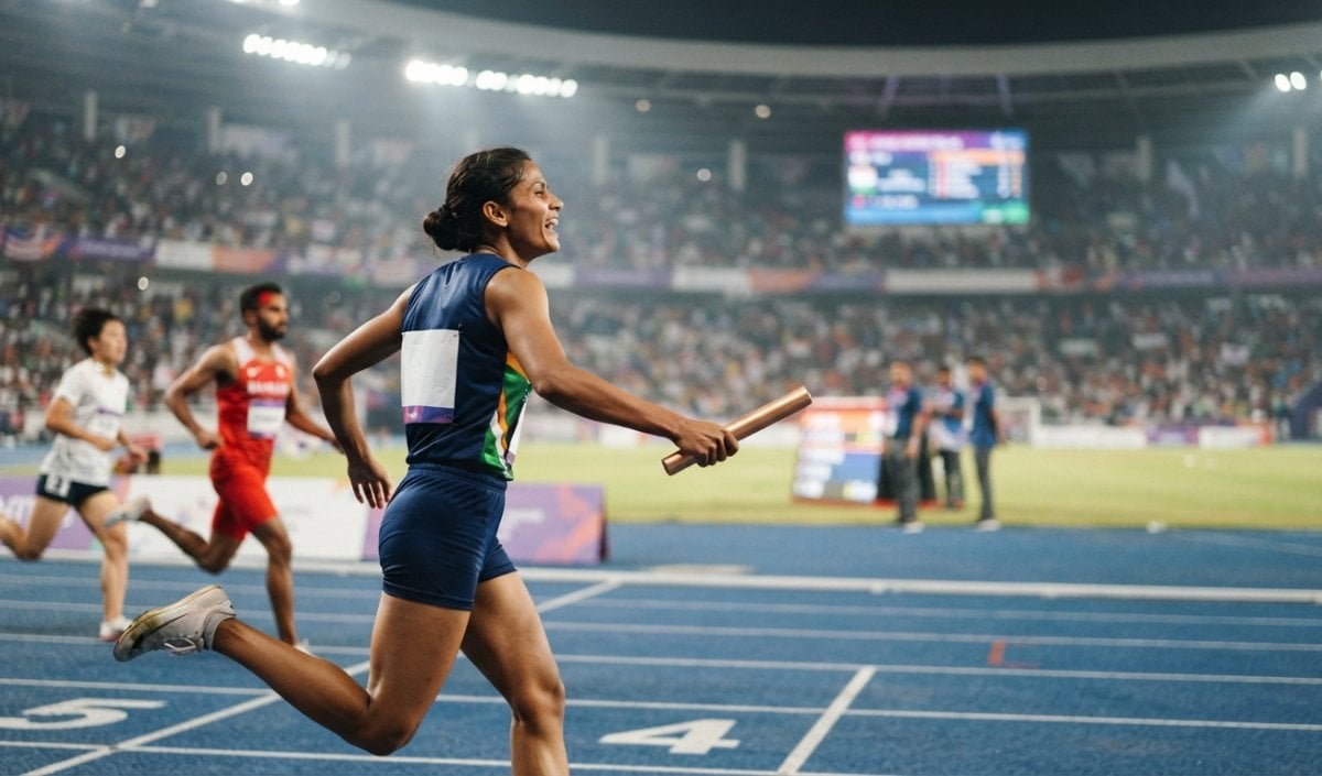 Asian Games: भारत ने Mixed 4x400m Relay में जीता Silver Medal
