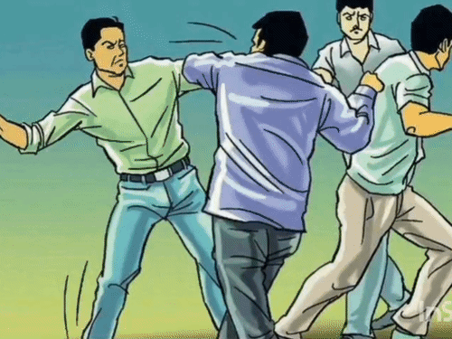 गोरखपुर में बदमाशों ने पंच मारकर युवक का सिर फोड़ा:लड़कियों पर भद्दे कमेंट करने से मना करने पर नाराज हुए, रास्ते में घेरा, FIR