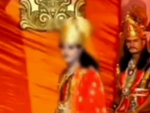 AI वीडियो से रामलीला के राम को किया बदनाम:शराब पीते वीडियो बनाकर इंस्टाग्राम पर किया वायरल, युवक बोला-पत्नी की करतूत