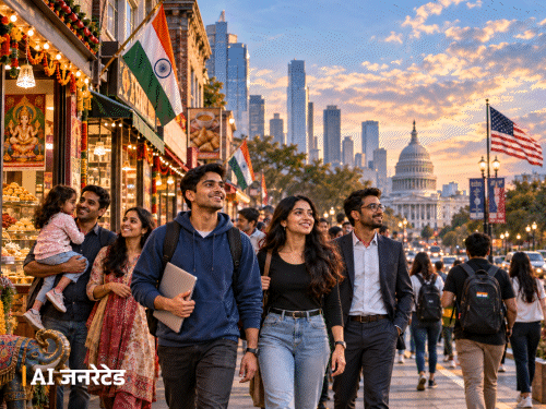 अमेरिका में 50 मिनी इंडिया, पांच साल में 75 होंगे:ट्रम्प की सख्ती के बावजूद भारतीयों का ‘अमेरिकन ड्रीम’ कायम