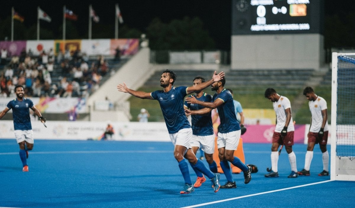 Asian Games Men’s Hockey: India ने Sri Lanka को 16-1 से रौंदा, Jugraj Singh ने दागे 4 गोल