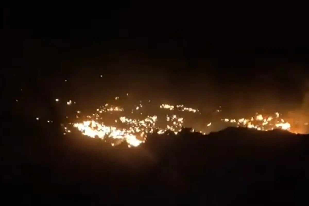 हूती विद्रोहियों ने शेयर किया मार गिराए सऊदी F-15 फाइटर जेट का वीडियो