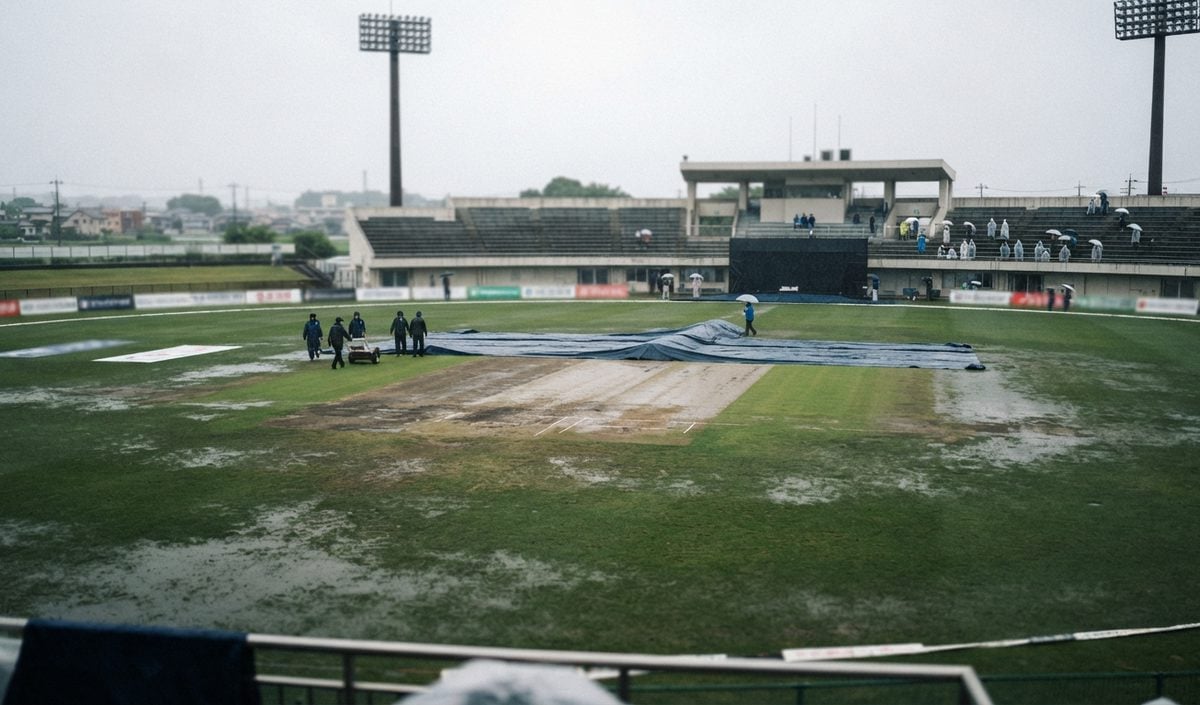 सानो में बारिश से बाधित T20 मैच में Japan के खिलाफ 2 रन से जीता India