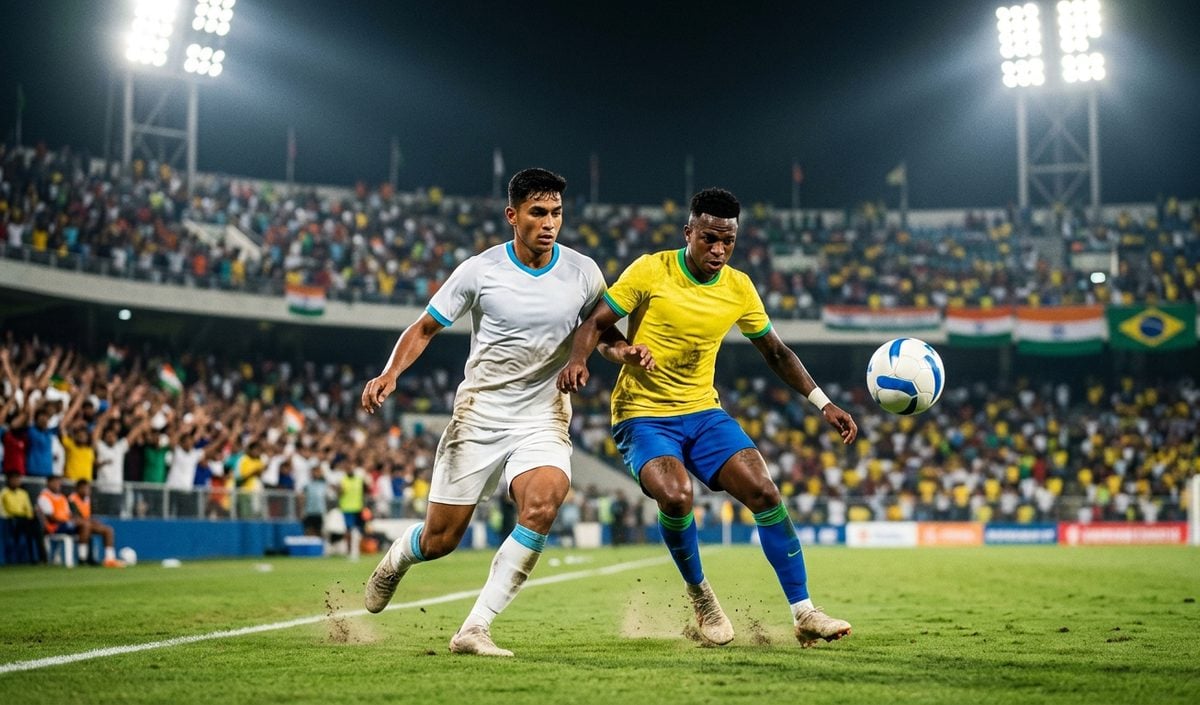 District पर बिक्री शुरू होते ही 1 घंटे में खत्म हुए सस्ते टिकट, 999 से 15 हजार तक है India vs Brazil मैच के पास की कीमत