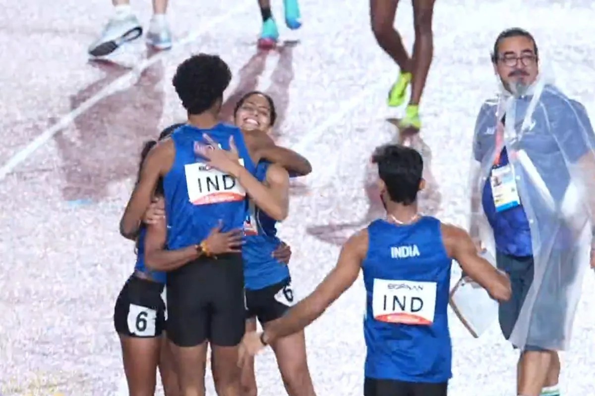 Asian Games 2026: भारतीय एथलीटों ने 4×400 मीटर रिले में रचा इतिहास, बेटों ने जीता ब्रॉन्‍ज तो बेटियों ने देश को जिताया छठा गोल्‍ड