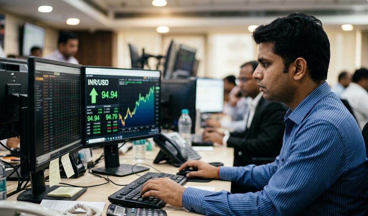 अमेरिकी Dollar के मुकाबले 28 पैसे की मजबूती के साथ 94.94 पर बंद हुआ रुपया