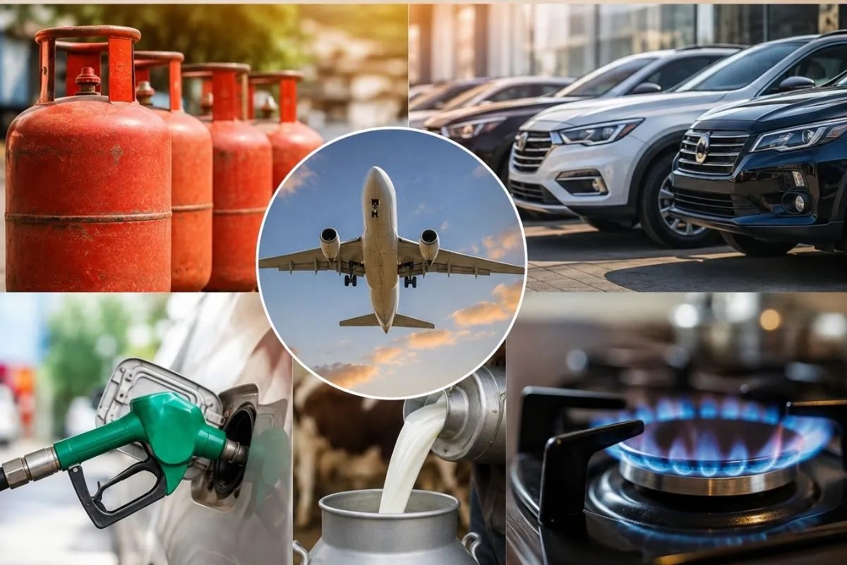 CNG-PNG और LPG से लेकर दूध और कारें तक, आज से महंगी हो गई हैं ये 5 चीजें