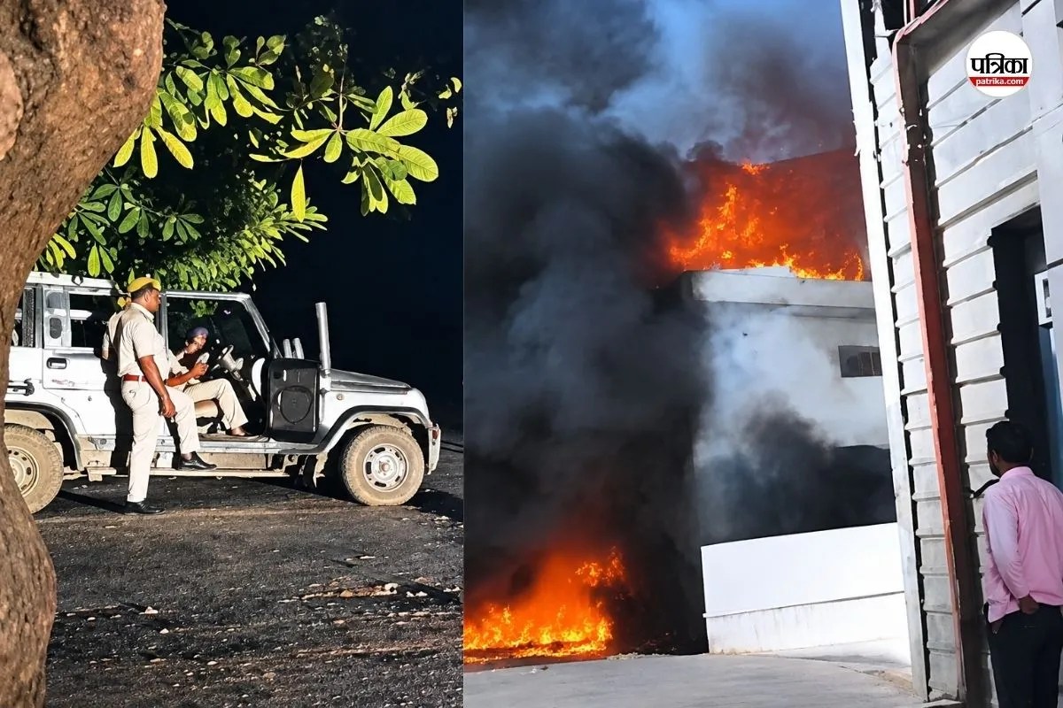 Jaipur Fire: जयपुर में आधी रात लग्जरी कार शोरूम में लगी भीषण आग, आधा दर्जन महंगी कारें और एसेसरीज जलकर राख