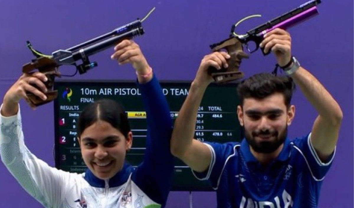 India Wins First Shooting Gold | आखिरी समय में लिए गए फ़ैसले ने पटल दी बाजी… कमलजीत और सुरुचि ने शूटिंग में भारत को दिलाया पहला गोल्ड