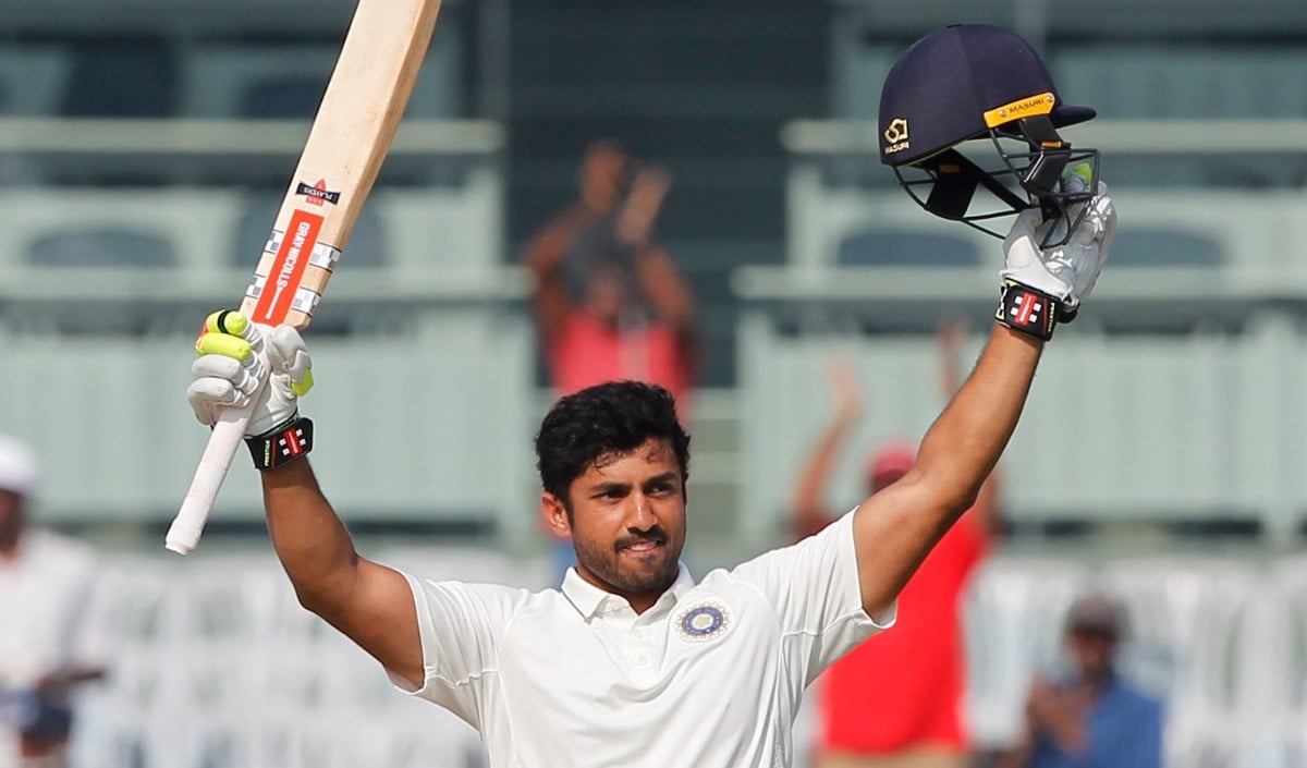 Duleep Trophy से बाहर होने पर Karun Nair का बल्ले से जवाब, Thimmappiah Trophy में जड़ा शानदार Century