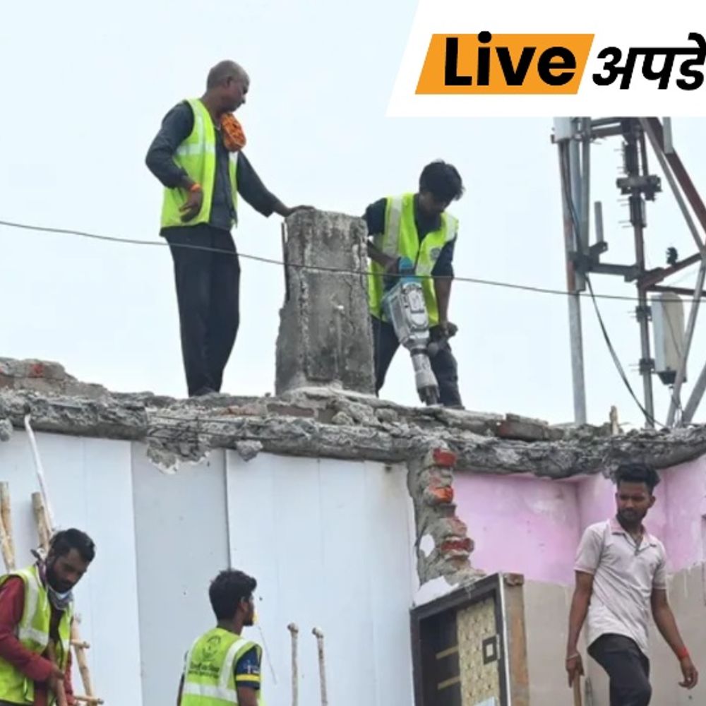 भास्कर अपडेट्स:सत्य निकेतन हादसे के बाद MCD ने 397 इमारतें ढहाईं, 80 में तोड़फोड़ के आदेश जारी किए