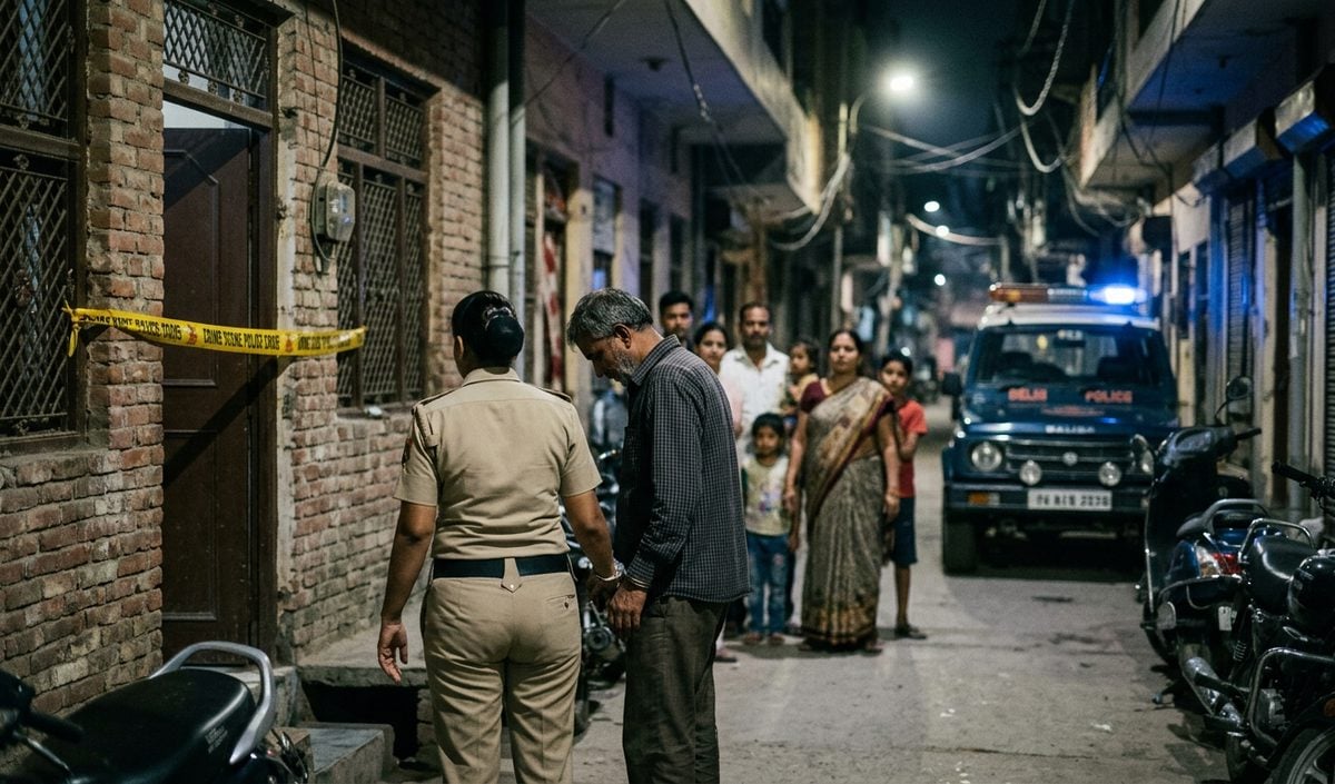 उत्तर पूर्वी Delhi में पत्नी पर ब्लेड से जानलेवा हमला, पति Majid Hussain गिरफ्तार