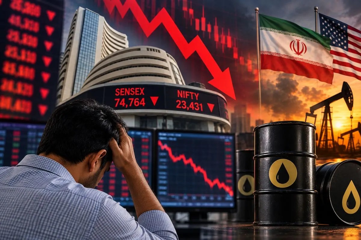 Share Market Fall: लगातार तीसरे दिन टूटा बाजार, सेंसेक्स 813 अंक लुढ़का, जानिए आज की गिरावट के 6 बड़े कारण
