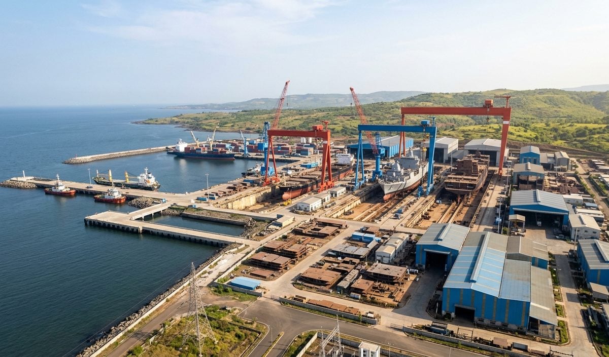 MDL रायगढ़ के Dighi Port पर 27000 करोड़ रुपये में बनाएगी देश का सबसे बड़ा शिपयार्ड