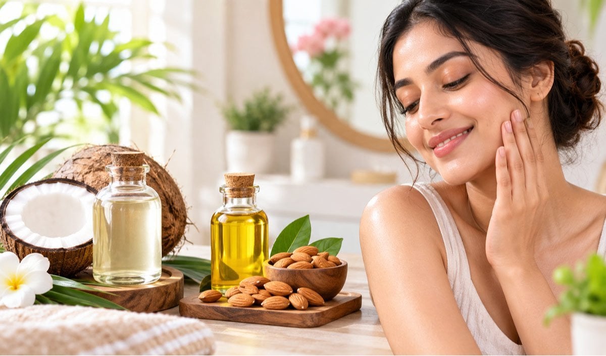Skin Care: ब्यूटीफुल स्किन के लिए नारियल तेल लगाएं या बादाम तेल? जानिए किसका असर बेहतर