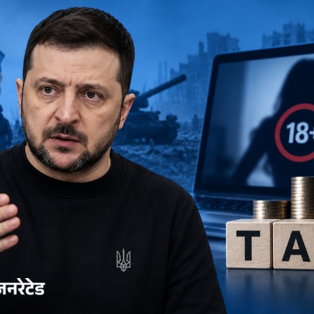 रिपोर्ट-युद्ध का खर्च जुटाने पोर्न पर टैक्स लगाएगा यूक्रेन:236 करोड़ रुपए कमाई का अनुमान, 30 हजार ड्रोन खरीदे जा सकेंगे