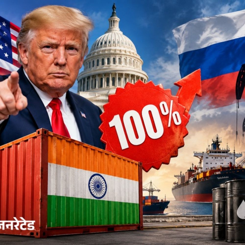 भारत पर 100% टैरिफ बिल पर अमेरिकी संसद में वोटिंग:रूसी तेल खरीदने वाले देशों पर ट्रम्प लगा सकेंगे भारी शुल्क; सीनेट से पास हो चुका