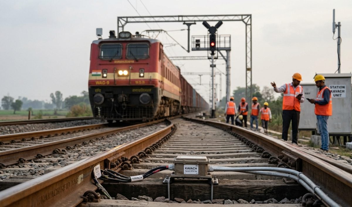 Northern Railways ने मुरादाबाद मंडल के 712 किमी ट्रैक पर Kavach System लगाने के लिए 170 करोड़ रुपये मंजूर किए