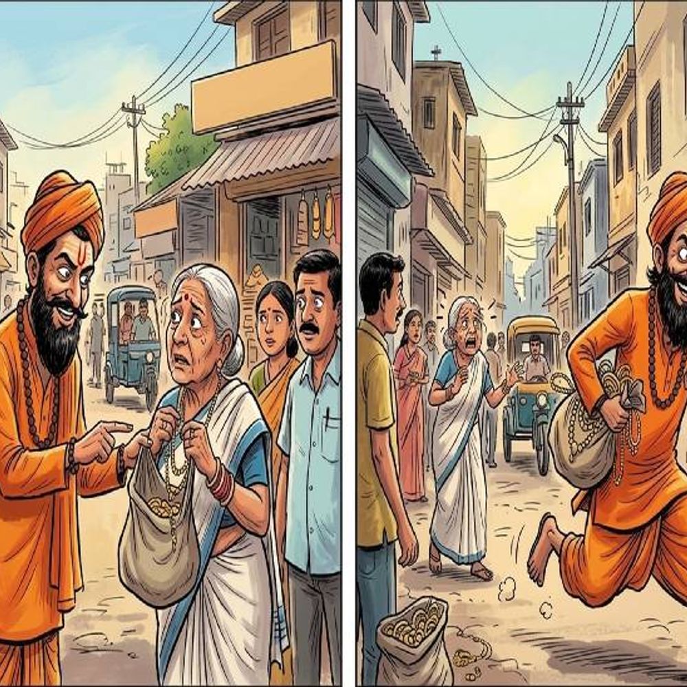 साधु के वेश में ठग:महिलाओं को पति-बेटे की मौत का डर दिखाकर बना रहे निशाना, 2 दिन में 29 लाख के गहने ठगे