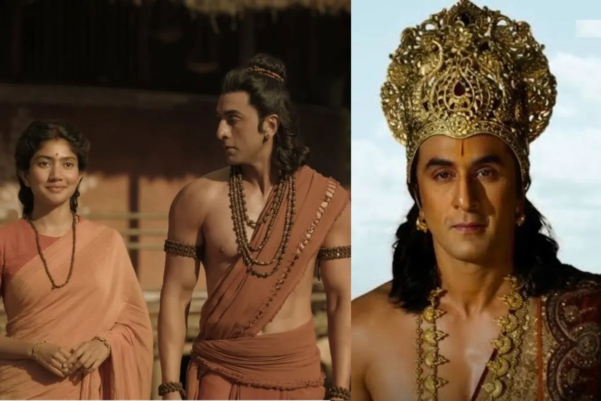 नदी किनारे सीता के बालों में फूल सजाते दिखे राम! फिल्म ‘रामायण’ के पोस्टर में दिखा प्यार का अटूट बंधंन!