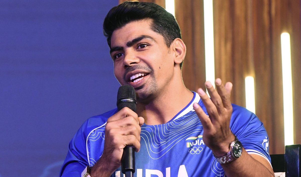 Asian Games Opening Ceremony में Pawan Sehrawat बने भारत के ध्वजवाहक, Tajinderpal Toor की जगह ली