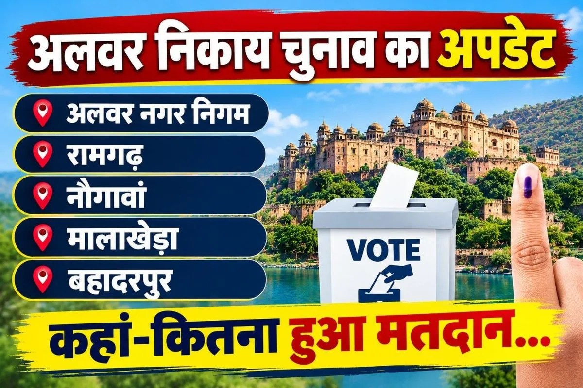 Alwar: अलवर में पहले चरण की वोटिंग जारी, जानें अब-तक का पूरा अपडेट