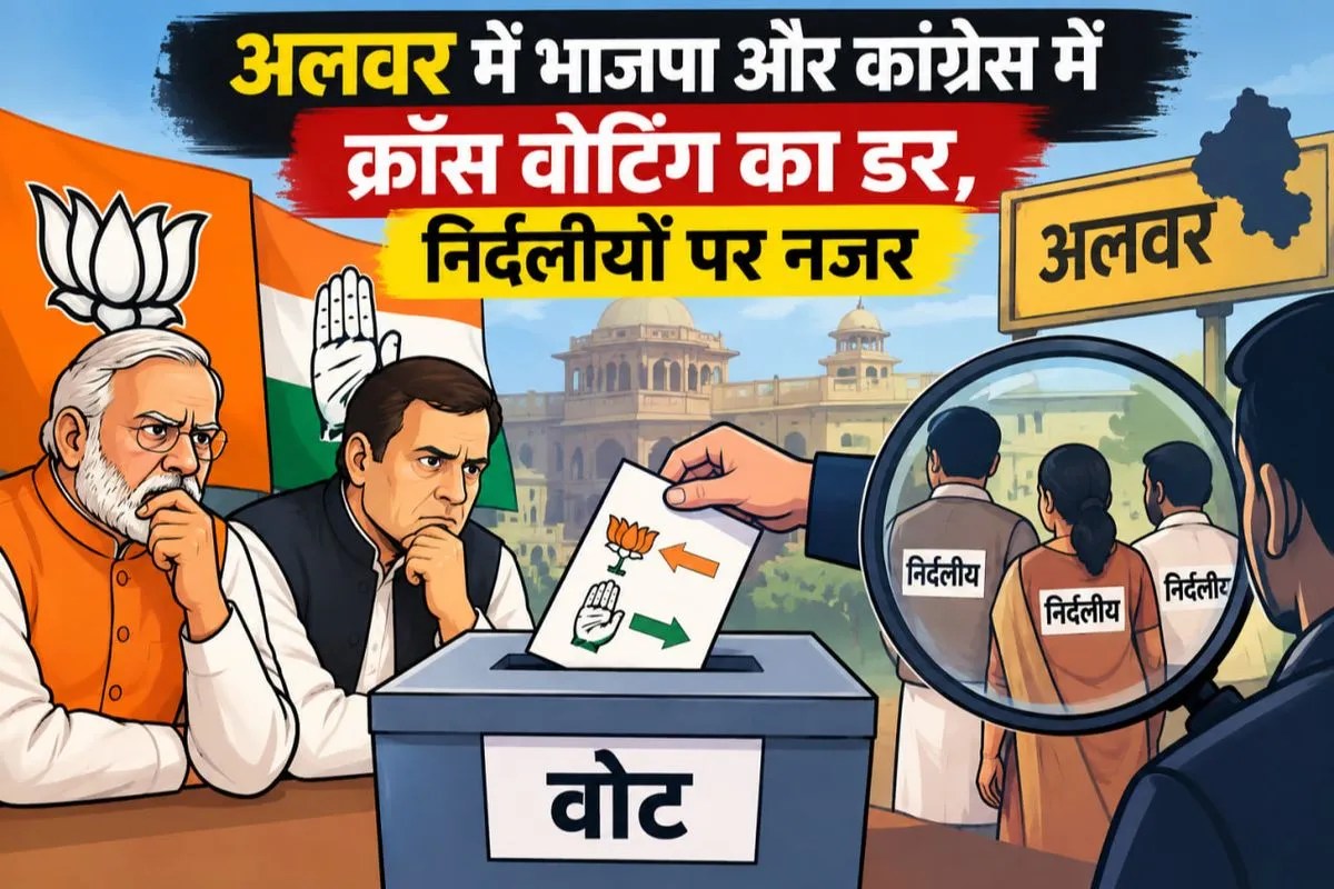 अलवर मेयर चुनाव: भाजपा और कांग्रेस में क्रॉस वोटिंग का डर, निर्दलीयों पर नजर