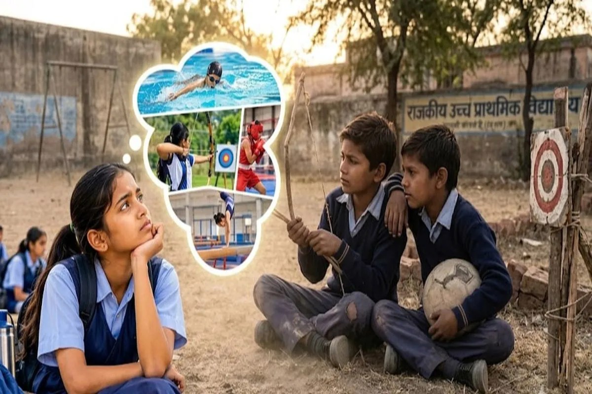 Alwar: सरकारी स्कूलों में खेल मैदान नहीं, प्रतिभाएं कैसे बनेंगी खिलाड़ी?