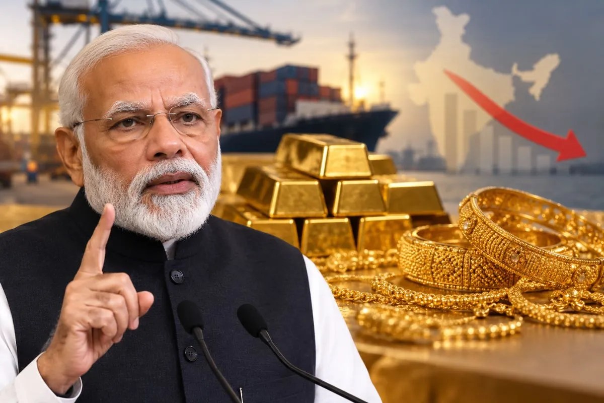 Gold न खरीदने की PM Modi की अपील क्या कर गई काम? अगस्त में भारत ने 30% कम मंगाया सोना, देखिए कैसे तेजी से बदले आंकड़े