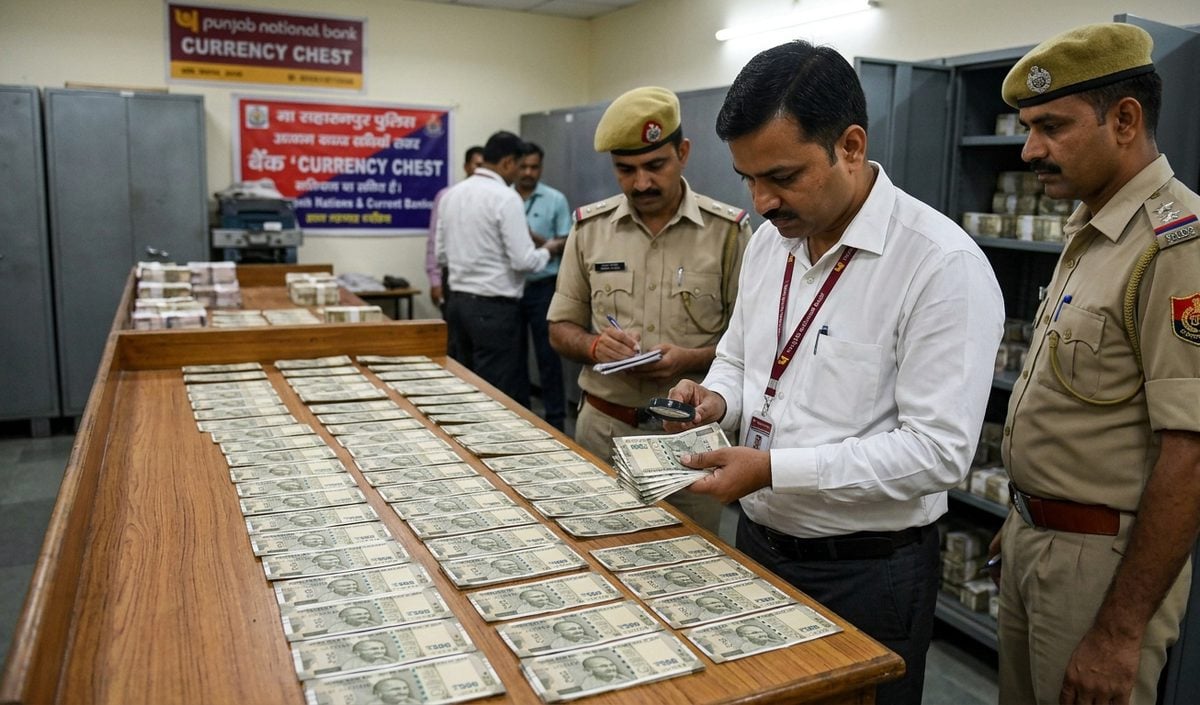 सहारनपुर में पीएनबी करेंसी चेस्ट से मिले 7.40 करोड़ रुपये के नकली नोट, तीन बैंक अधिकारी निलंबित