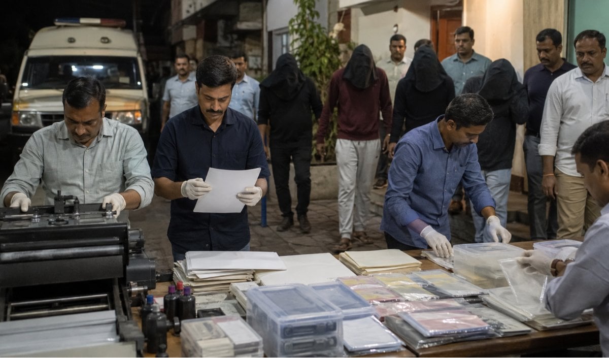बेंगलुरु दक्षिण में जाली नोट छापने का भंडाफोड़, पुलिस ने सात आरोपियों को किया गिरफ्तार