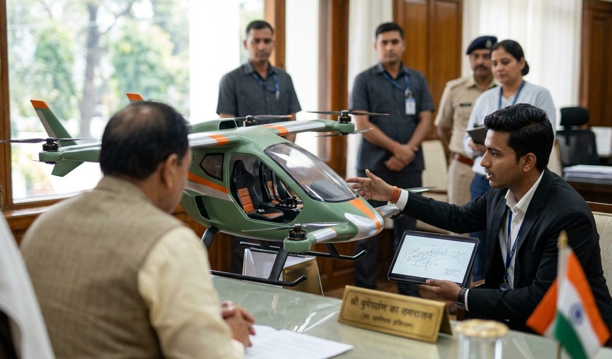 Pushkar Singh Dhami ने Flying Car स्टार्टअप के लिए सरकारी सहायता के दिए निर्देश