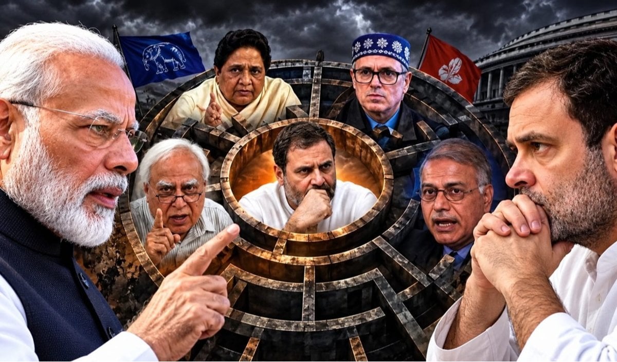 अब्दुल्ला-मायावती-सिब्बल…एक-एक कर मोदी के समर्थन में अचानक क्यों उतरने लगे विरोधी,’चक्रव्यूह’ में फंसे राहुल?