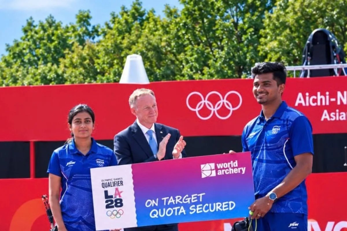 Archery Update: तीरंदाजी में भारतीय ने किया बड़ा कारनामा,  मिक्स्ड कंपाउंड टीम ने गोल्ड मेडल के साथ कंफर्म किया ओलंपिक 2028 का टिकट