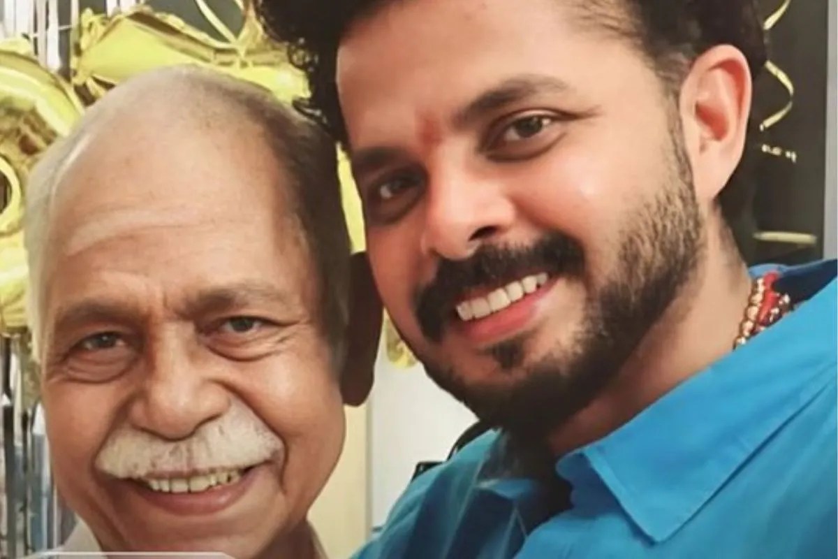 Cricketer S Sreesanth’s father dies: पूर्व क्रिकेटर एस श्रीसंत के पिता का निधन, 89 वर्ष की उम्र में ली अंतिम सांस