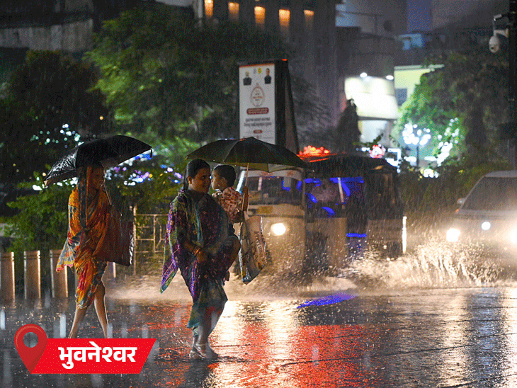 महाराष्ट्र समेत 9 राज्यों में बारिश का यलो अलर्ट:ओडिशा के 10 जिलों में 50kmph की रफ्तार से हवा चलेगी; छत्तीसगढ़ में बिजली गिरी, 4 की मौत