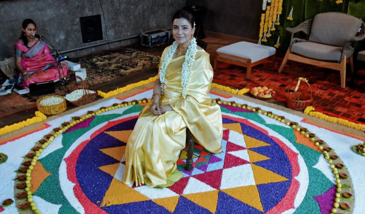 Samantha Ruth Prabhu ने सोशल मीडिया पर शेयर कीं अपनी Godh Bharai की तस्वीरें