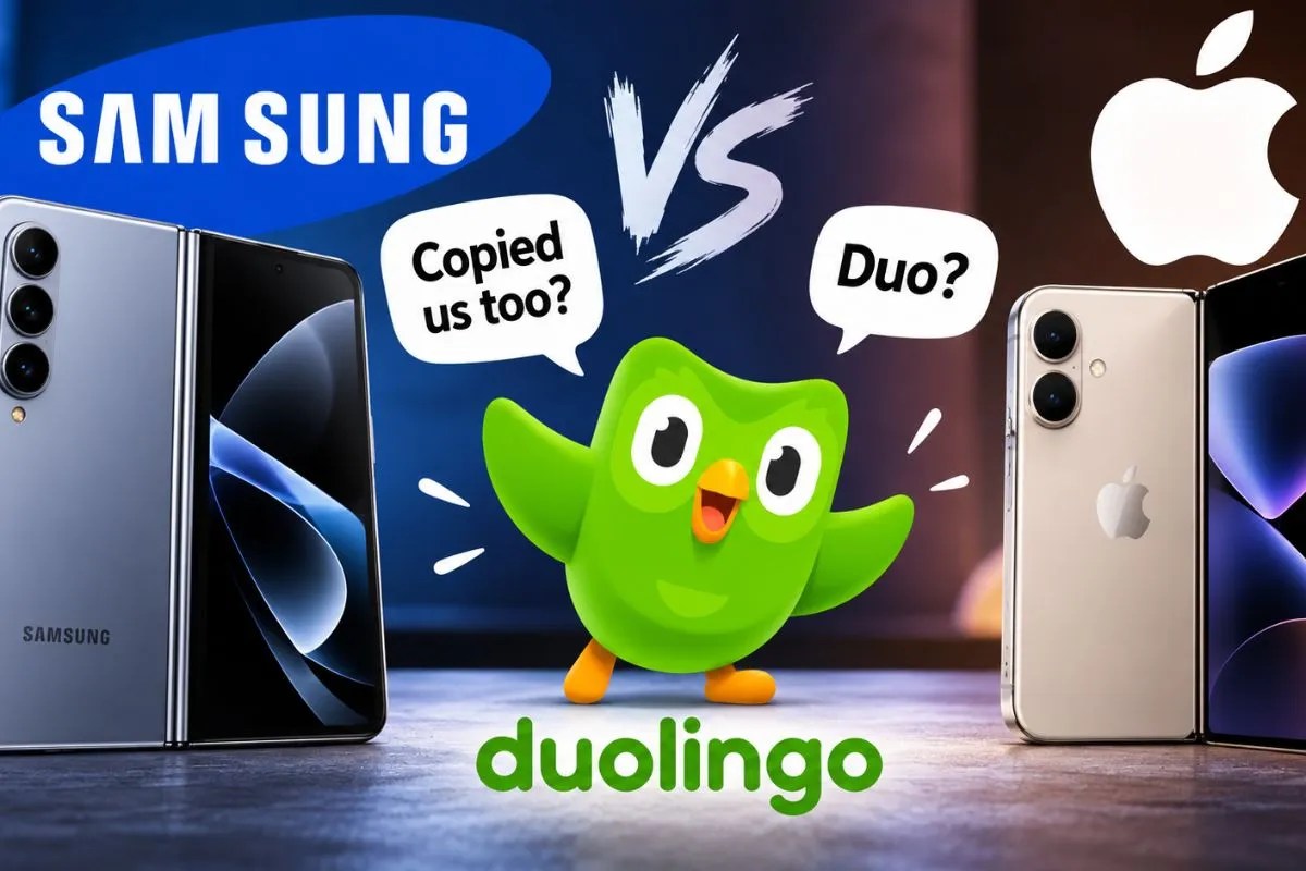 ‘उन्होंने हमारी नकल की’, iPhone Duo पर Samsung का तंज, Duolingo ने दिया करारा जवाब, सोशल मीडिया पर छिड़ी मजेदार जंग