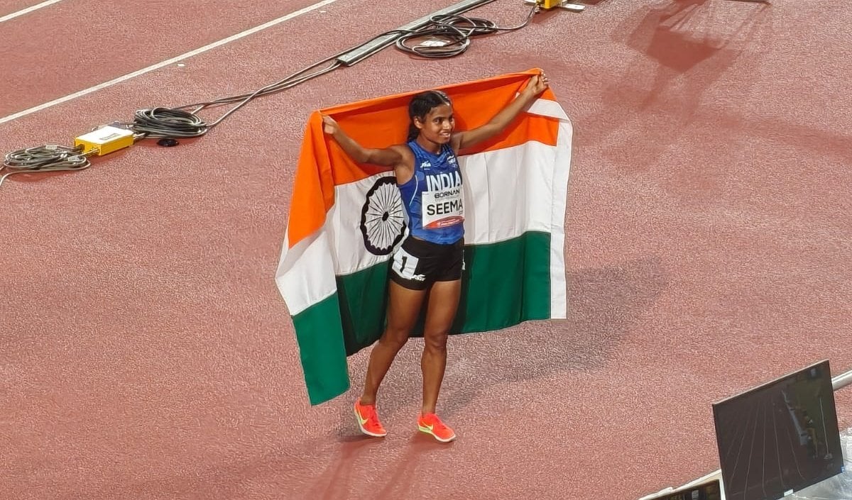 Asian Games में Seema Kumari ने जीता Bronze Medal, 10000m रेस में लहराया तिरंगा
