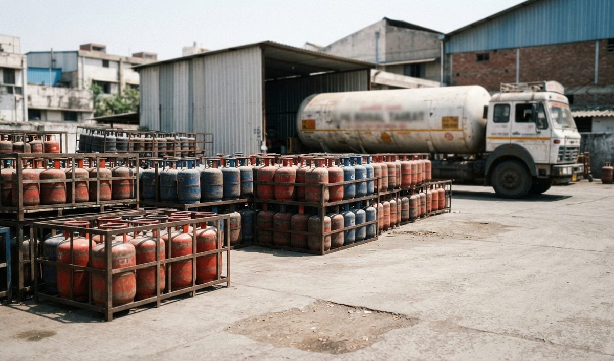 Surat में LPG टैंकर से अवैध रीफिलिंग करते 9 लोग गिरफ्तार, 84 सिलेंडर और वाहन जब्त