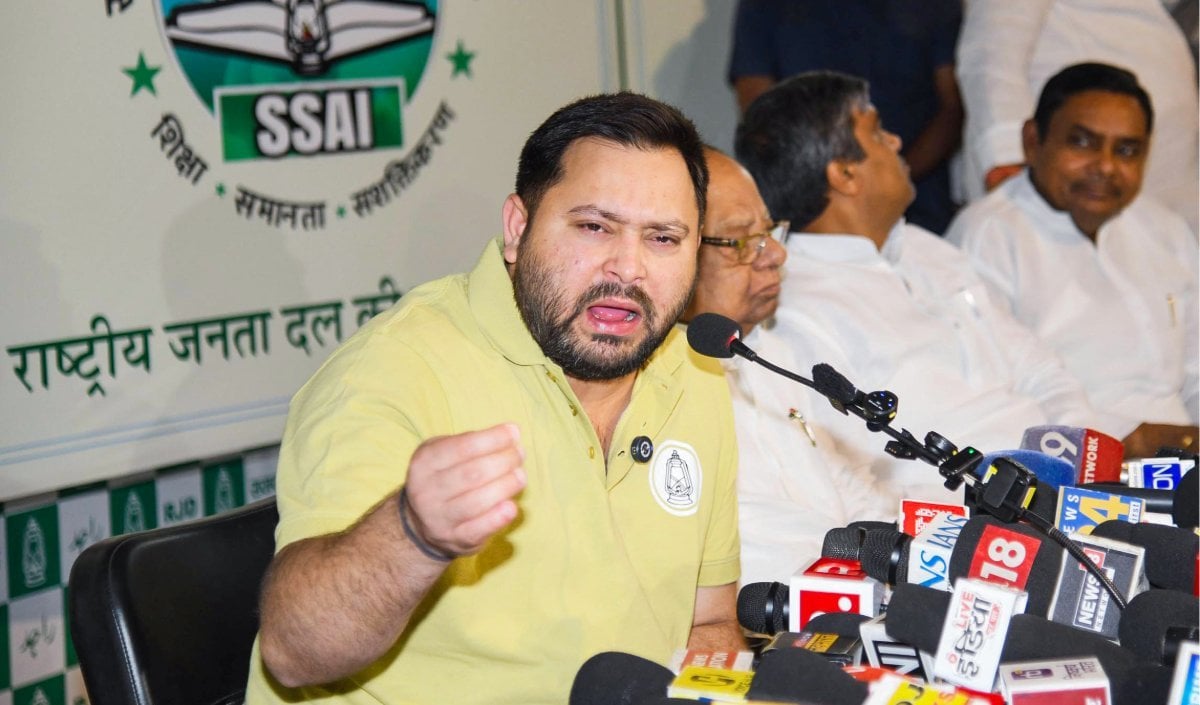 जमुई घटना पर Tejashwi Yadav ने Bihar Govt पर साधा निशाना, लगाया गुंडाराज का आरोप
