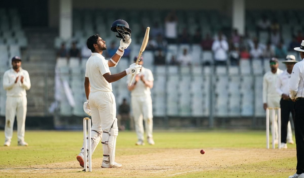 Tilak Varma ने Duleep Trophy में जड़ा शतक, कहा- Test Cricket खेलना खून में रचा बसा