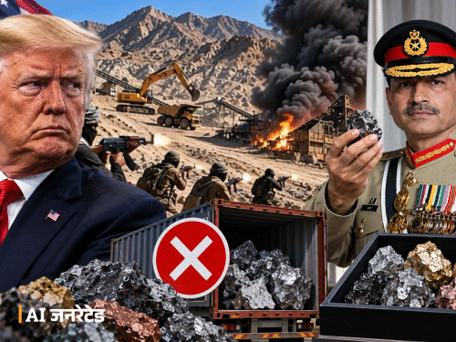 ट्रम्प को रेयर-अर्थ मिनरल नहीं भेज पा रहा पाकिस्तान:बलूच हमलों से अमेरिकी कंपनी का काम बंद; मुनीर ने वॉशिंगटन में दिखाए थे सैंपल