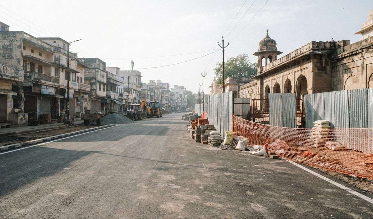 Ujjain में Simhastha 2028 road widening के दौरान विवाद, पुलिस पर पथराव